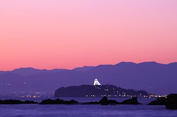 真名瀬海岸の風景