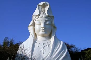 大船観音の風景