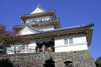 小田原城の風景