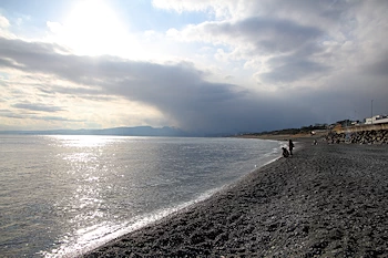 照ヶ崎海岸の風景