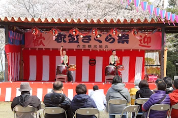 衣笠山公園の風景