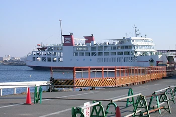 東京湾フェリーターミナルの風景