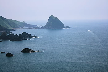 立島の風景