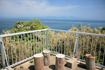 鳥崎展望台の風景