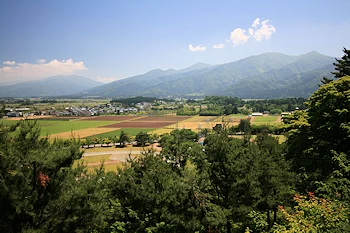 ふるさと展望台の風景