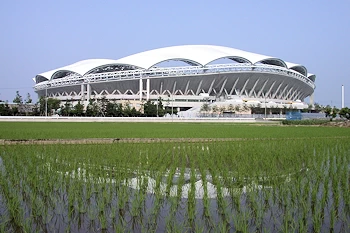 ビッグスワンの風景