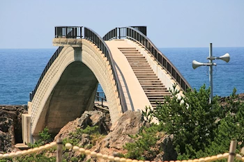 姫津大橋の風景