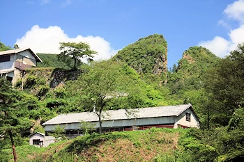 佐渡金山の風景