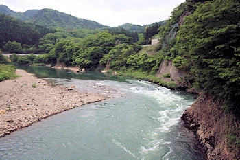 荒川峡の風景