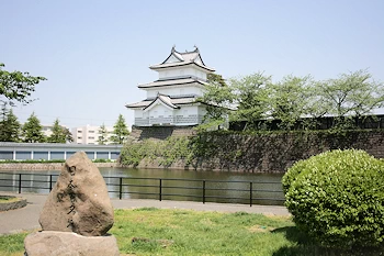 新発田城の風景