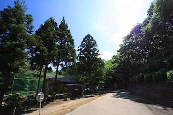 護摩堂山の風景