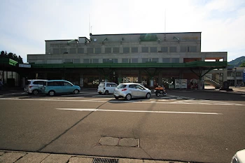 道の駅まつだいふるさと会館の風景