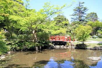 弥彦公園の風景