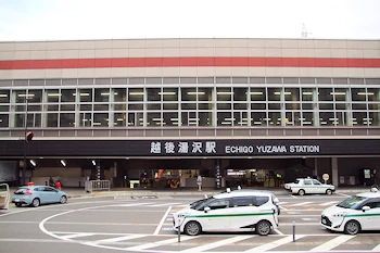 越後湯沢駅の風景