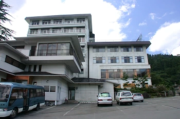 雪国の宿高半の風景