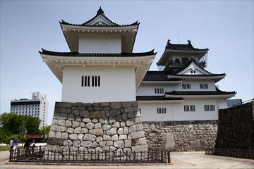 富山城の風景