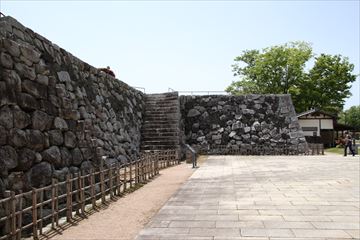 富山城の風景