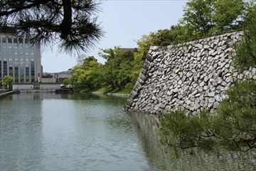 富山城の風景