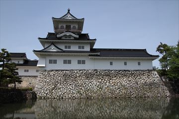 富山城の風景