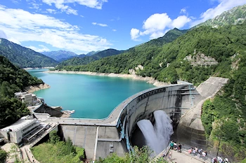 黒部ダムの画像