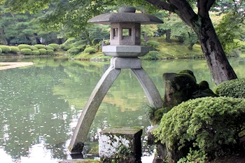 ことじ燈籠の風景