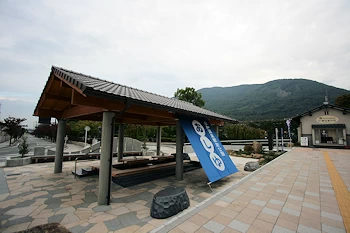 石和温泉駅前公園の画像