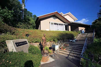 青木村郷土資料館の風景