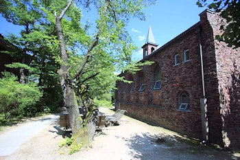 碌山美術館の風景