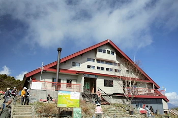 八方池山荘の風景