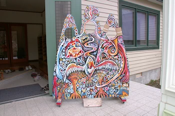 小さな絵本美術館の風景