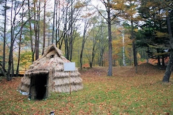 大深山遺跡の風景