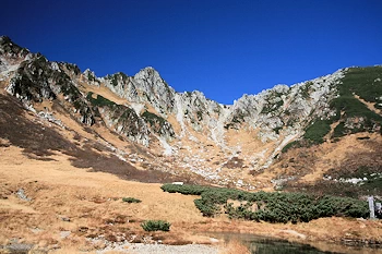 千畳敷カールの風景
