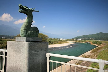 天竜大橋の風景