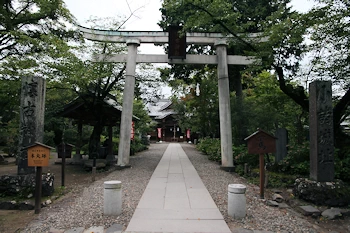 懐古神社の風景