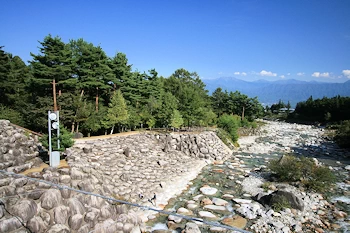 森と水のアウトドア体験広場の風景