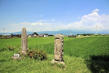 福島正則公荼毘乃地の風景