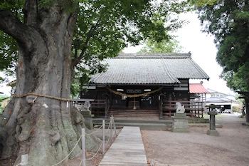 白鳥神社の風景