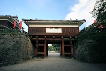 上田城の風景