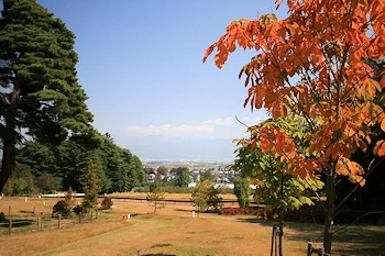 山形なろう原公園の風景