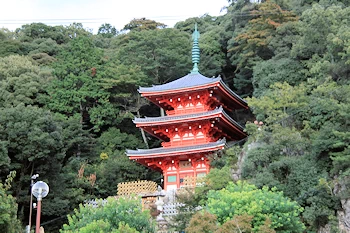 三重の塔の風景