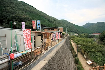 道の駅ロック・ガーデンひちそうの風景