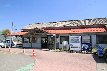 揖斐駅の風景