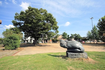石仏公園の風景