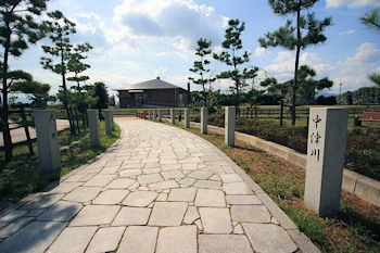 中山道跡地の風景