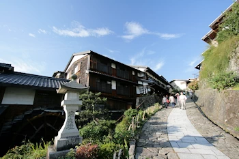 馬篭宿の風景