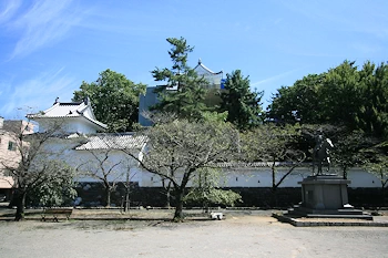 大垣城の風景