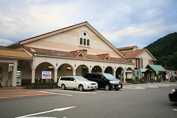道の駅美濃白川の風景