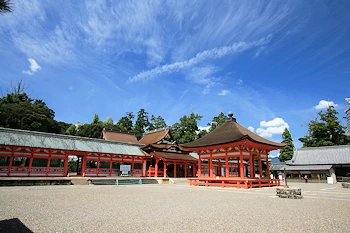 南宮大社の風景
