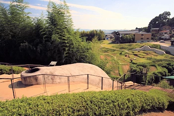 元屋敷窯跡の風景