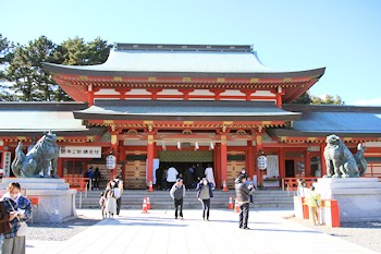 五社神社の風景
